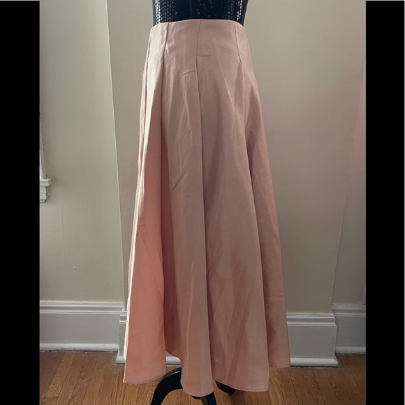 Lulu’s Light Peach Skirt Size Small - Picture 3 of 11